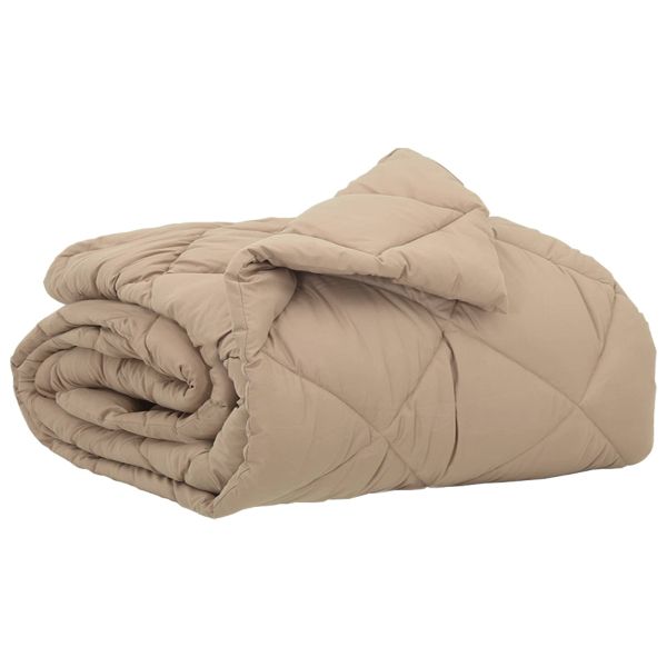 Летен юрган Таупе 220 x 135 см Микрофибър