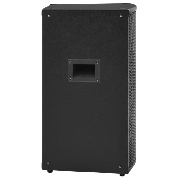 Профи пасивна Hifi сценична тонколона 1000 W черна 37x37x64 см