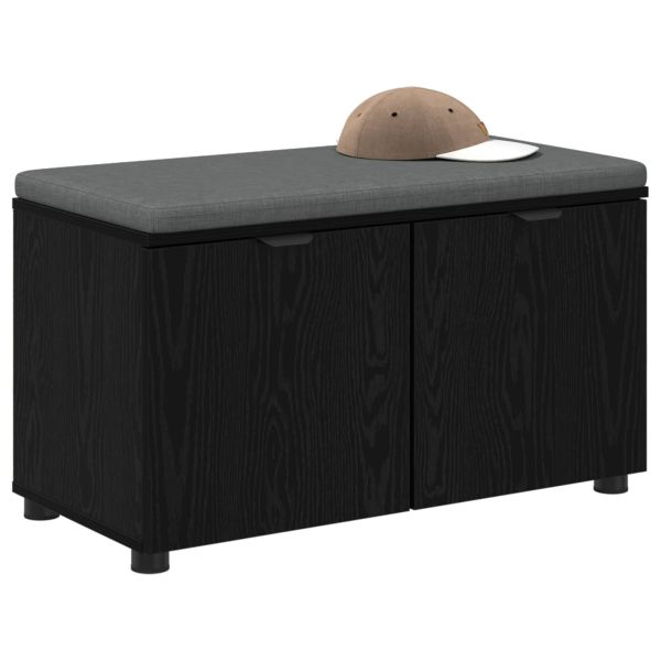 Пейка за коридор с възглавница Черния дъб 80 x 38 x 46 см