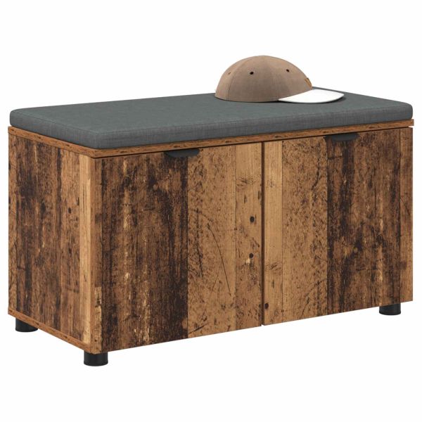 Пейка за коридор с възглавница Старо дърво 80 x 46 x 46 см