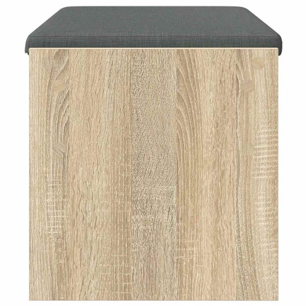 Пейка за коридор с възглавница Сонома дъб 83 x 38 x 40 см