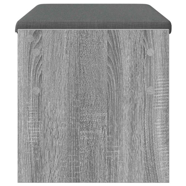 Пейка за коридор с възглавница Сив Сонома 83 x 38 x 40 см