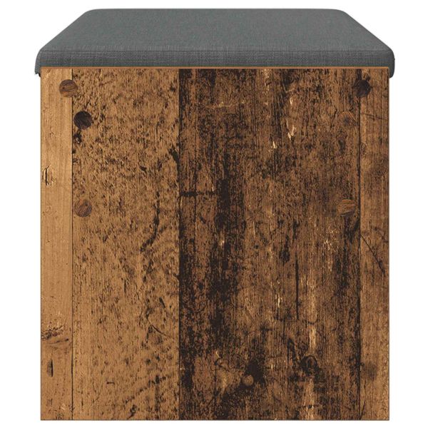 Пейка за коридор с възглавница Старо дърво 83 x 38 x 40 см