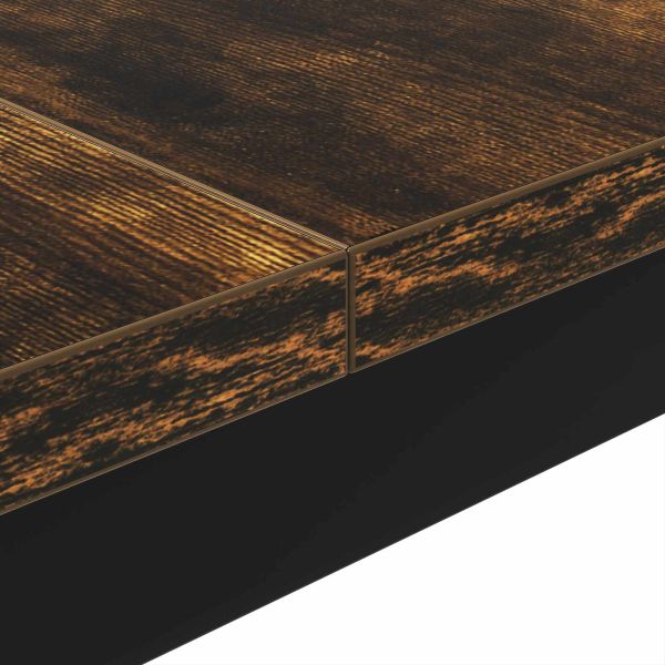 Масичка за кафе Димящ дъб 100 x 100 x 45 cm Инженерно дърво