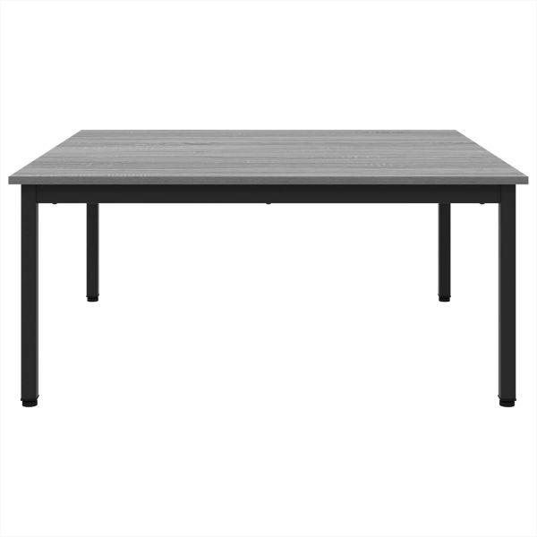 Масичка за кафе Сив Сонома 100 x 100 x 45 cm Инженерно дърво