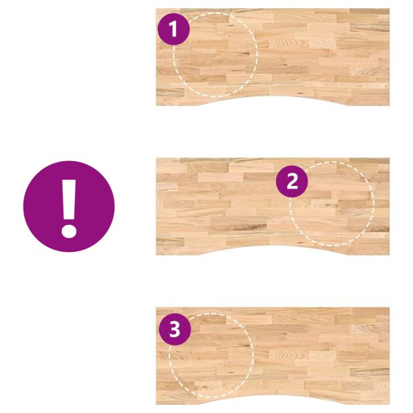 Бюро със съхранение Черен и естествен 120 x 60 cm Масивен дъб