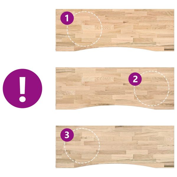 Бюро със съхранение Черен и естествен 140 x 60 cm Масивен дъб