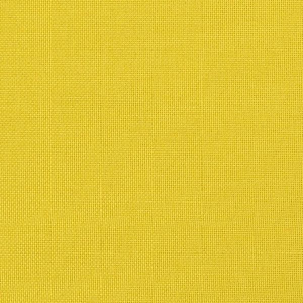 Комплект дивани 4 части с възглавници светложълт текстил