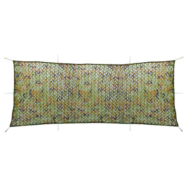Камуфлажна мрежа с чанта за съхранение, 1,5х5 м, зелена