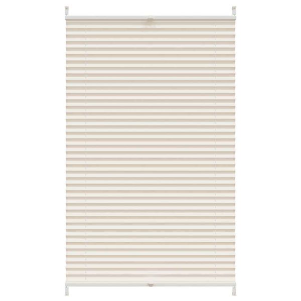 Плисирана щора 80 х 125 см, цвят крем