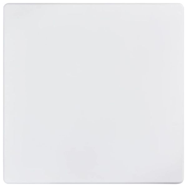 Бар маса, бяла, 60x60x111 см, МДФ