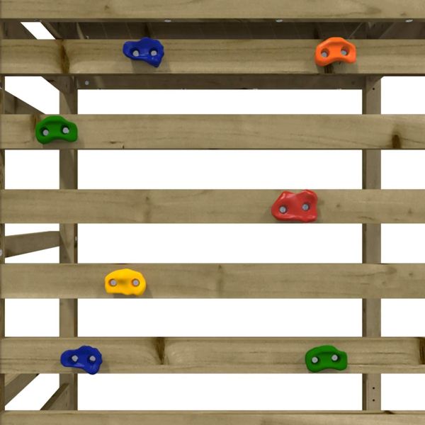 Комбинирано детско съоръжение за игра, импрегниран бор