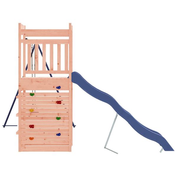 Комбинирано детско съоръжение, масивна дугласка дървесина