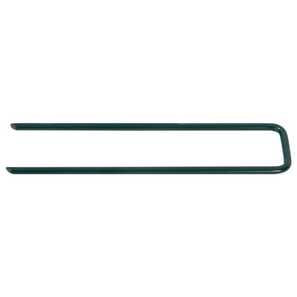 Пирони за изкуствена трева, 20 бр, П-образни, желязо