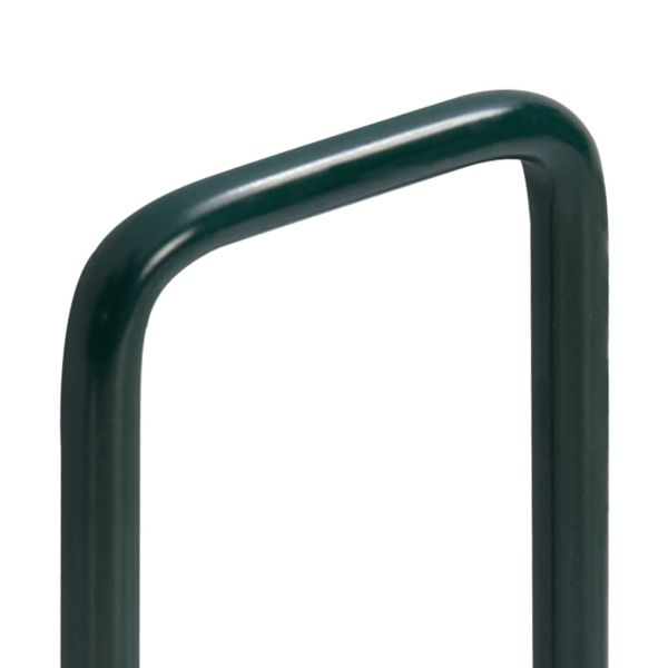 Пирони за изкуствена трева, 100 бр, П-образни, желязо