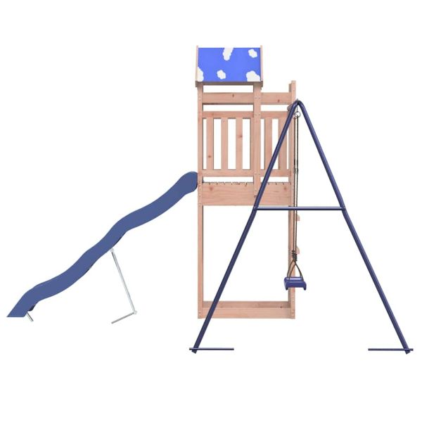 Комбинирано детско съоръжение, масивна дугласка дървесина