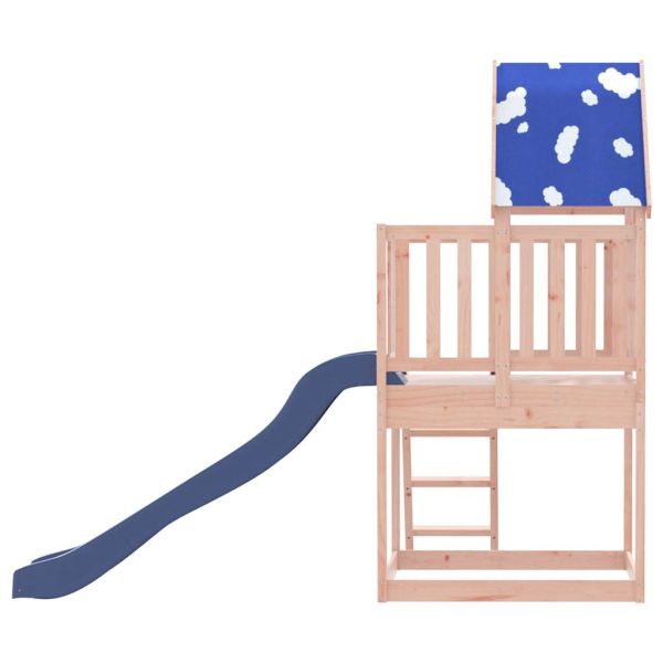 Комбинирано детско съоръжение, масивна дугласка дървесина