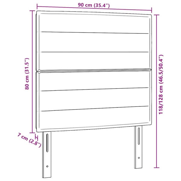 LED глава С LED лентисти светлини Крем 90 cm Полиестер
