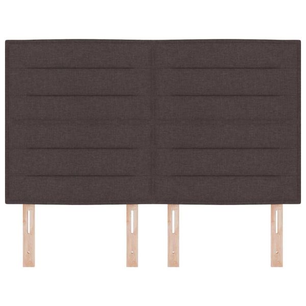 LED глава С LED лентисти светлини Тъмен кафяв 160 cm Полиестер