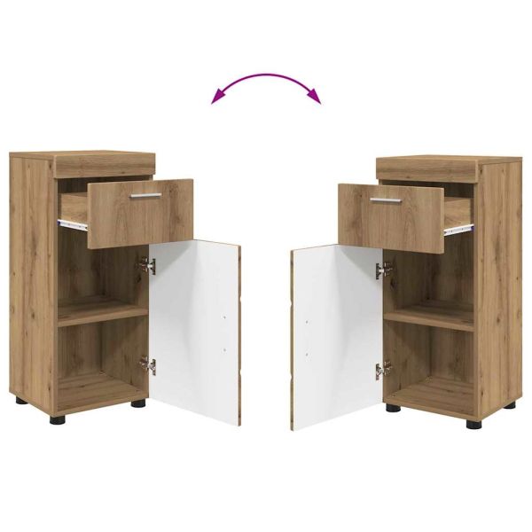 Комплект мебели за баня с чекмедже TULUM Дъб Инженерно дърво