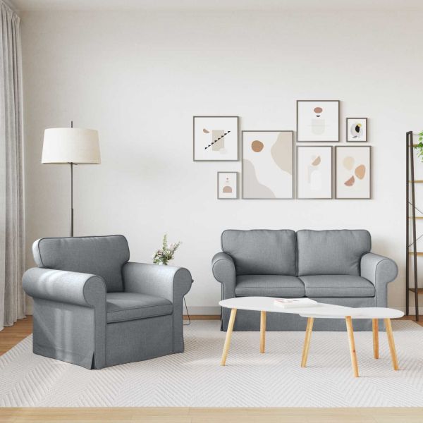 Диван 2 pcs Светлосиво