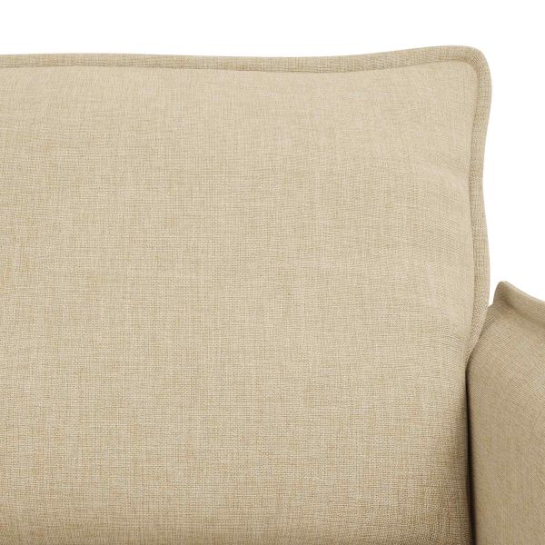 Диван 2 pcs Крем Метал