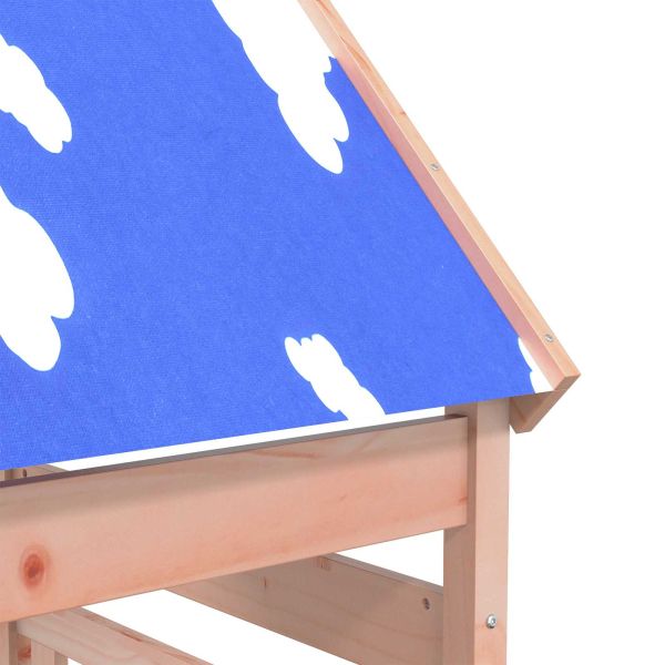 Игрална кула Кафяво Солидна Дъгласова дървесина