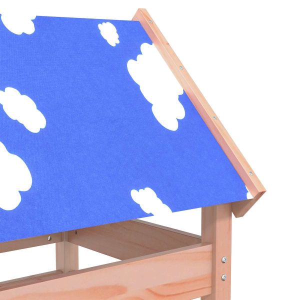 Игрална кула Кафяво Солидна Дъгласова дървесина