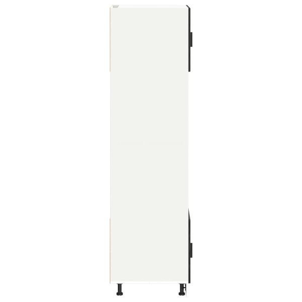 Кухненски шкаф Черния дъб 60 x 57 x 207 см Инженерно дърво