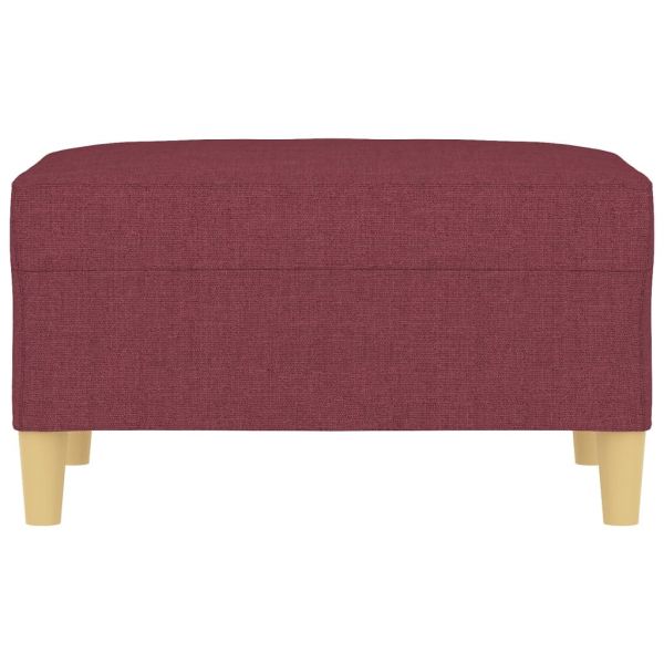 Табуретка, виненочервена, 70x55x41 см, плат