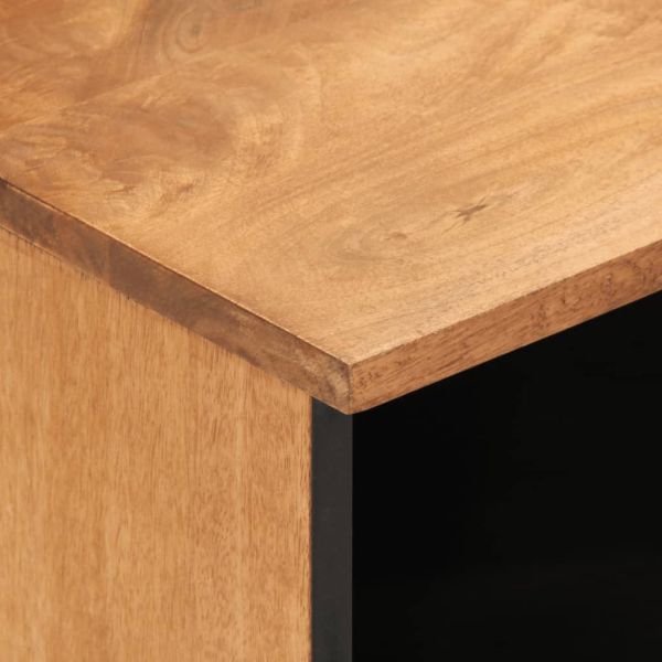 ТВ шкаф, 70x33x46 см, масивно мангово дърво