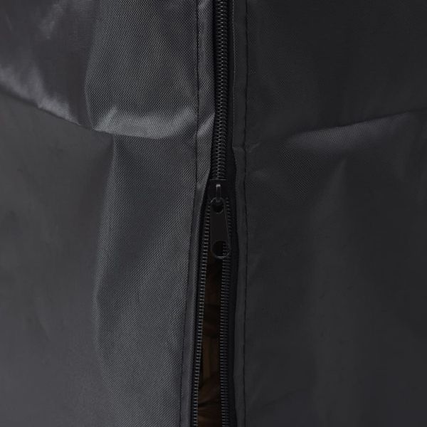 Калъф за нагревател пирамидален черен 58x58x228 см 420D Оксфорд