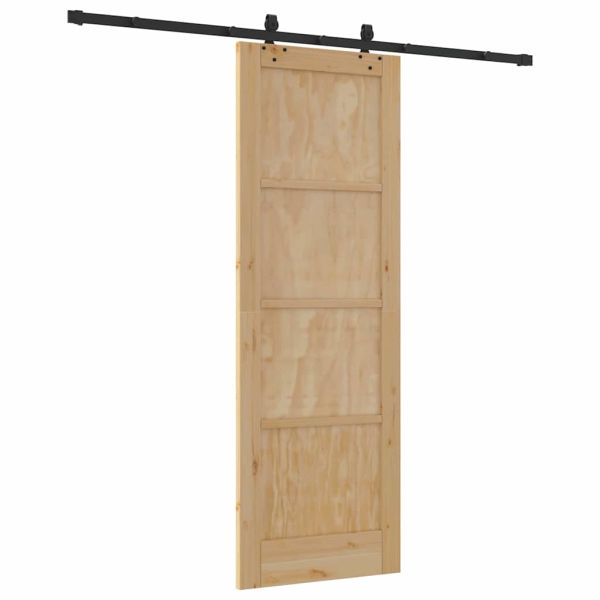 Преплъзваща се врата ORKDAL Кафяво 73,5 x 211 см