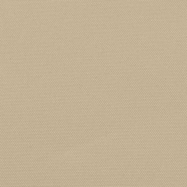 Прибираща се странична тента, бежова, 200x1200 см