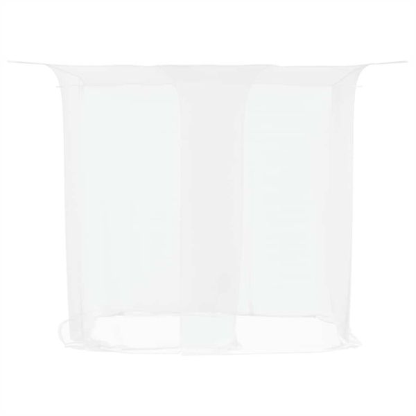 Висяща мрежа против комари 156 mesh бял 220x120x150 см