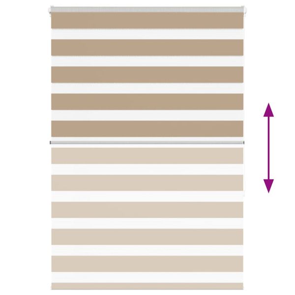 Зеброва щора 115x150 см Ширина на плата 110,9 см полиестер