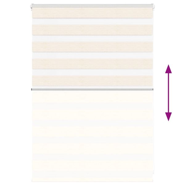 Зеброва щора 105x100 см Ширина на плата 100,9 см Полиестер