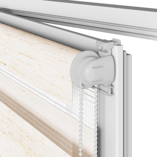 Зеброва щора 155x100 см Ширина на плата 150,9 см Полиестер