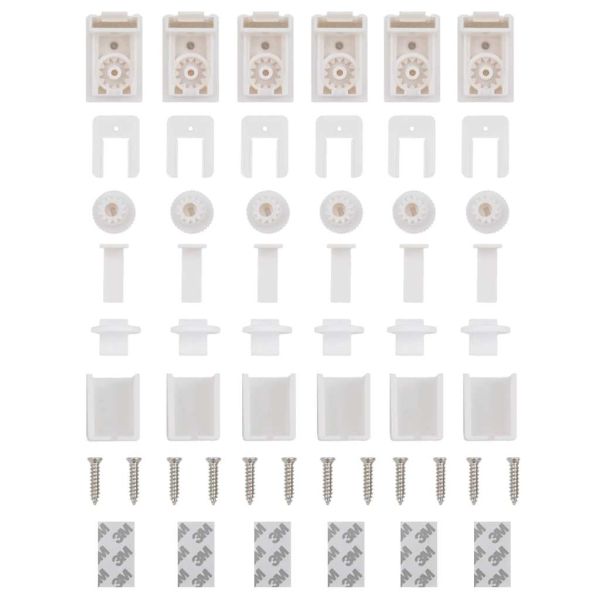 Плисирана щора Светло сиво 115x150 cm Ширина на плата 114,4 cm