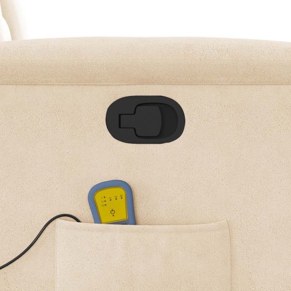 Масажен наклоняем стол, бежов, микрофибърен текстил