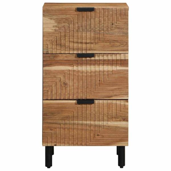 Служебен шкаф с чекмедже Естествен 40 x 33,5 x 75 см