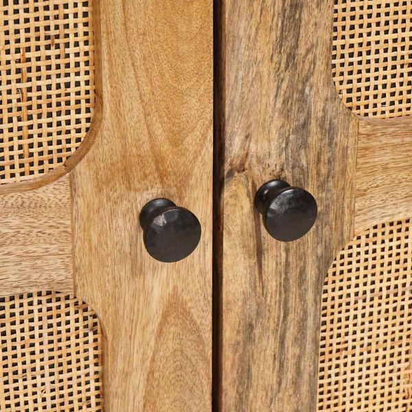 Служебен шкаф Кафяво 60 x 33 x 75 cm Солидно мангово дърво