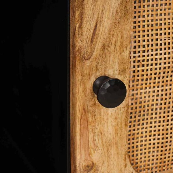 Масичка за кафе Естествен 80 x 50 x 40 cm Солидно мангово дърво