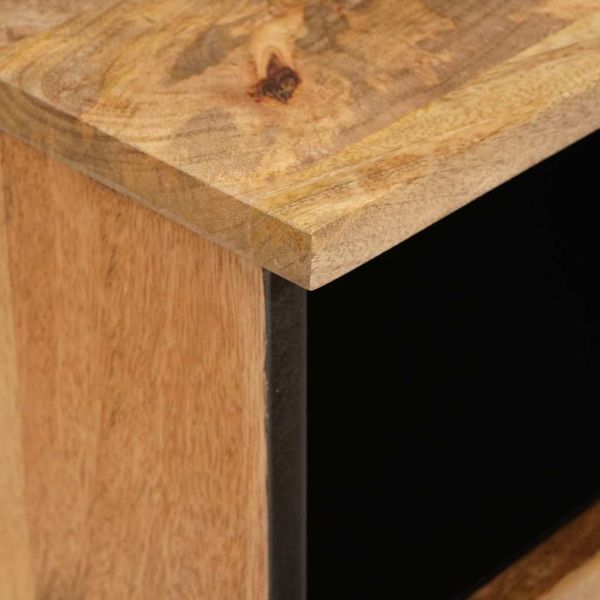 Нощен шкаф с чекмедже 2 pcs Естествен 40 x 33 x 46 см