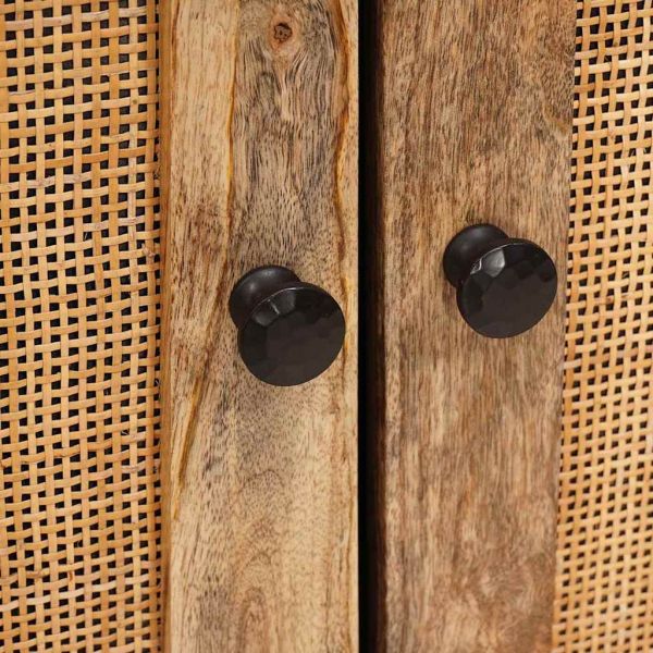 Служебен шкаф Кафяво 60 x 33 x 75 cm Солидно мангово дърво