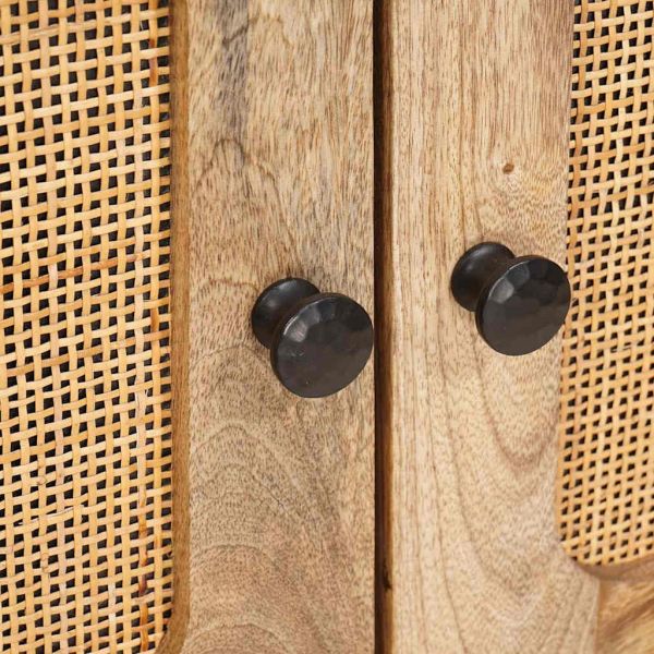 Служебен шкаф Кафяво 60 x 33 x 75 cm Солидно мангово дърво