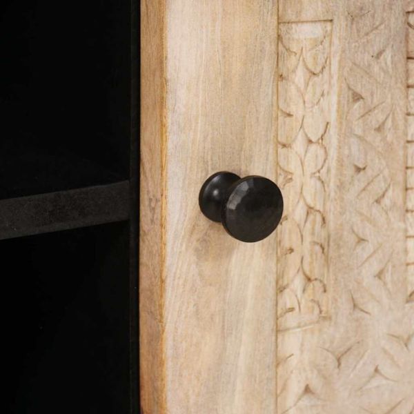 ТВ Единици с рафт с врата Бяло 105 x 33 x 46 см Инженерно дърво