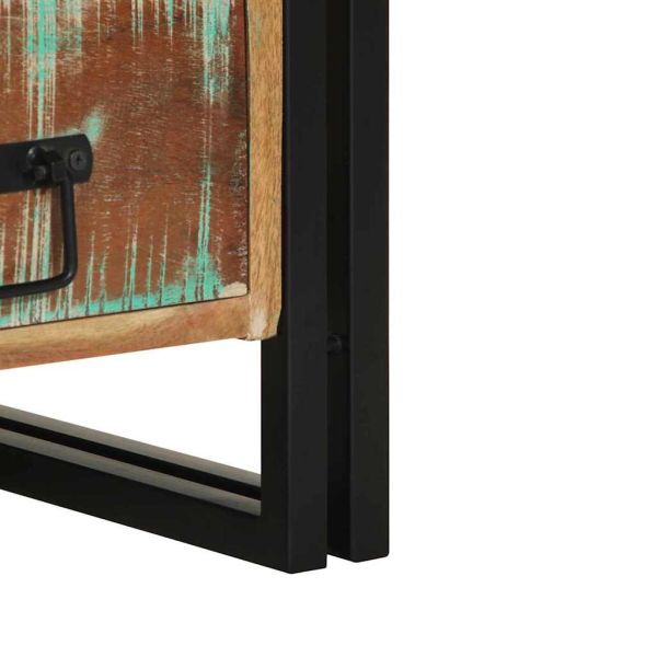 Нощен шкаф 40 x 40 x 59 см Солидно възстановено дърво