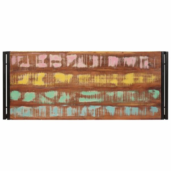 Поличка за баня с рафт Многоцветен 120 x 50 x 23 см