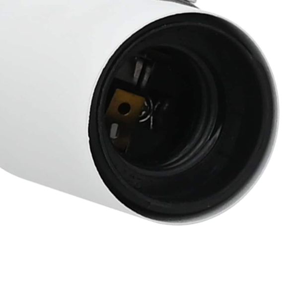 Таванен спот с прожектори Бяло 6,5 x 6 x 11,5 см Метал